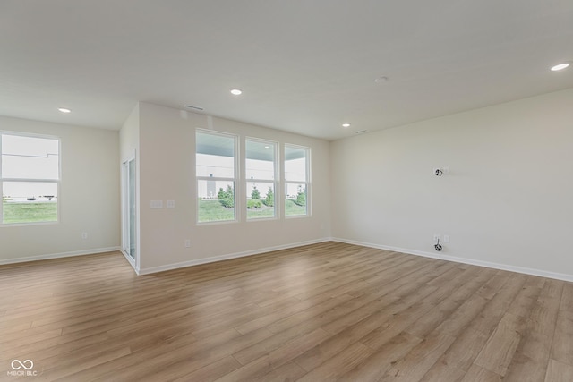 2705 Penn Ave, Plainfield, IN 46168 - spare room with light wood finished floors, healthy amount of natural light, and recessed lighting