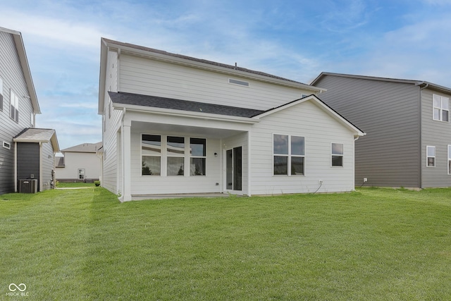 2705 Penn Ave, Plainfield, IN 46168 - back of house with a lawn