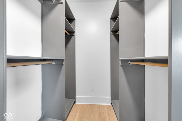 19 E Regent St, Indianapolis, IN 46225 - walk in closet featuring light wood-style flooring