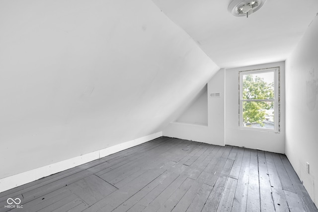 19 E Regent St, Indianapolis, IN 46225 - bonus room with hardwood / wood-style flooring and vaulted ceiling