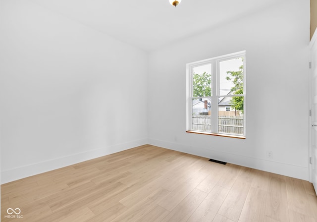 19 E Regent St, Indianapolis, IN 46225 - empty room featuring light wood finished floors and baseboards
