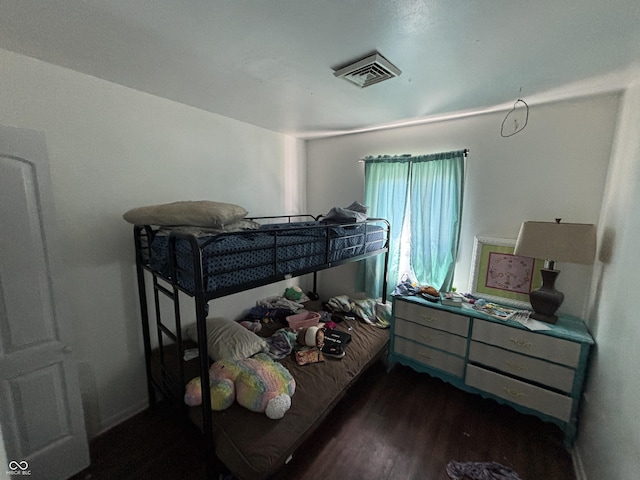 2015 Rosewood Dr, Anderson, IN 46011 - bedroom featuring dark wood-style flooring