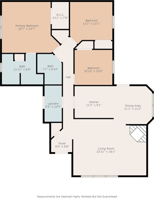 485 Mesa Dr, Russiaville, IN 46979 - property floor plan