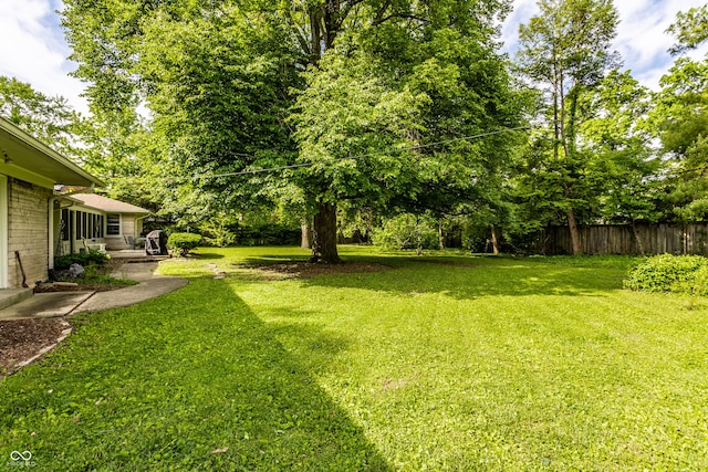 6220 Spring Mill Rd, Indianapolis, IN 46260 - view of yard