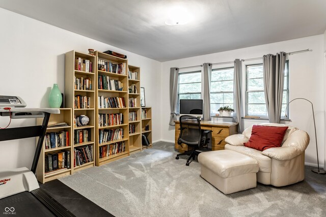 6220 Spring Mill Rd, Indianapolis, IN 46260 - carpeted office space with baseboards