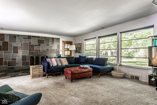 6220 Spring Mill Rd, Indianapolis, IN 46260 - view of carpeted living area