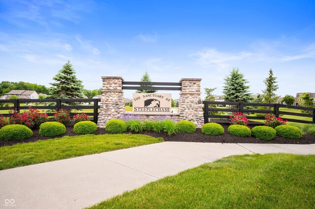 15580 Garrano Ln, Fishers, IN 46040 - view of community sign