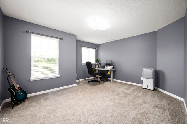15580 Garrano Ln, Fishers, IN 46040 - home office with carpet and baseboards