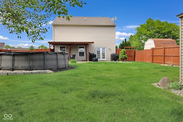 2829 Beachwalk Ln, Kokomo, IN 46902 - back of house featuring french doors