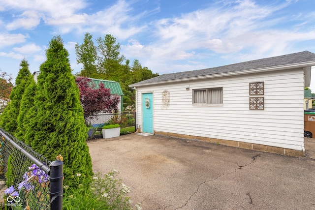 2021 Chestnut St, Columbus, IN 47201 - view of property exterior with a patio area