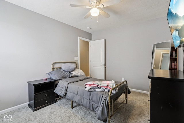 220 Sawdust Trl, Greenfield, IN 46140 - bedroom featuring carpet and ceiling fan