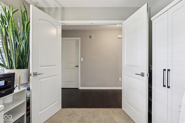 220 Sawdust Trl, Greenfield, IN 46140 - hall featuring light wood-type flooring and light carpet