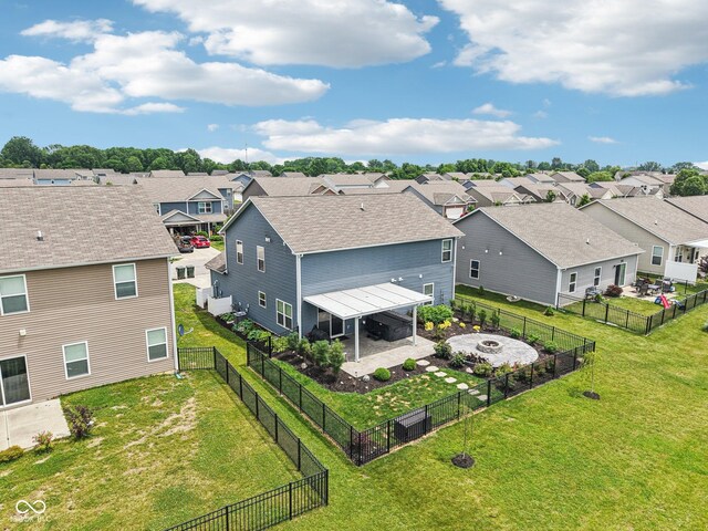 220 Sawdust Trl, Greenfield, IN 46140 - aerial view of residential area