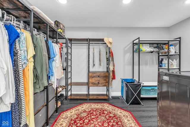 353 S Indiana St, Danville, IN 46122 - spacious closet with wood finished floors