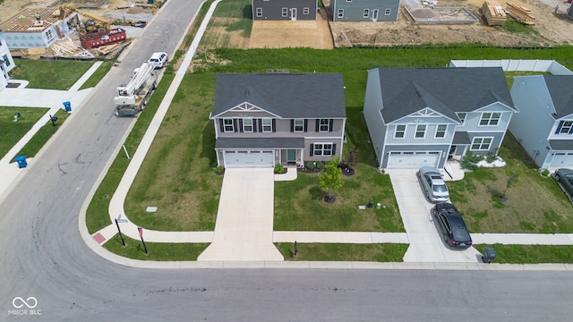 13887 N Hawkers Hill Dr, Camby, IN 46113 - aerial view of residential area