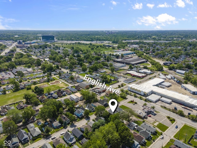 418 Harlan St, Indianapolis, IN 46201 - aerial view of property's location