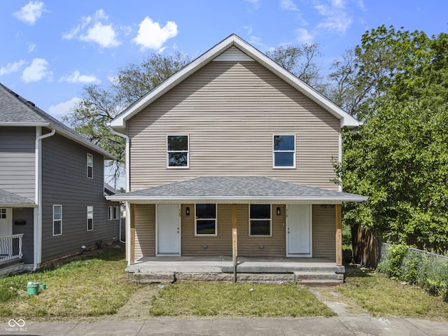 418 Harlan St, Indianapolis, IN 46201 - traditional style home featuring covered porch