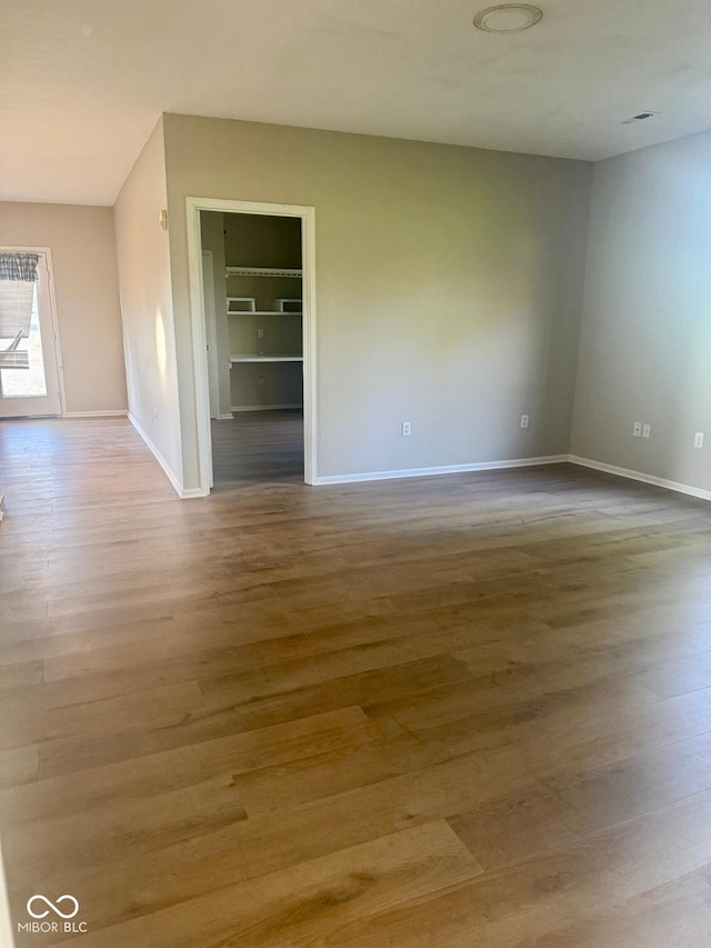 2931 Byrkit St, Indianapolis, IN 46217 - spare room with wood finished floors and baseboards