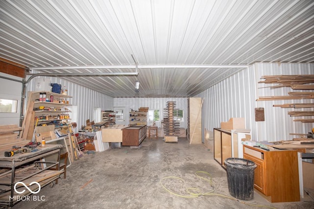 6190 E County Road 800 N, North Vernon, IN 47265 - view of garage