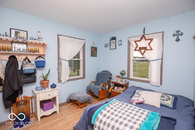 6190 E County Road 800 N, North Vernon, IN 47265 - bedroom with wood finished floors