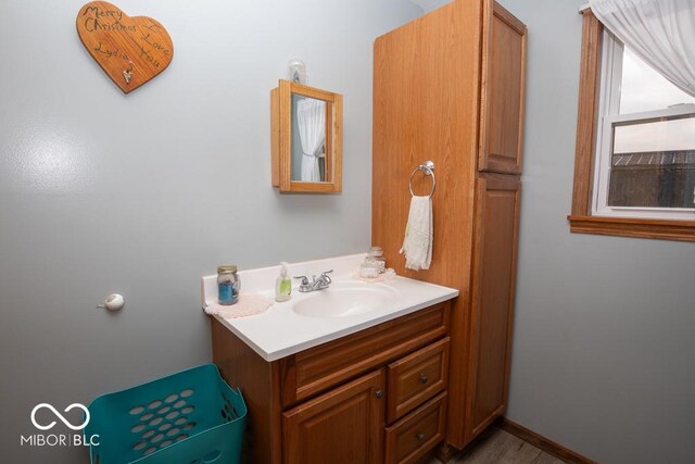 6190 E County Road 800 N, North Vernon, IN 47265 - bathroom featuring vanity