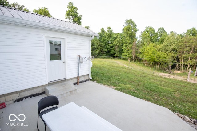 6190 E County Road 800 N, North Vernon, IN 47265 - view of patio / terrace featuring entry steps