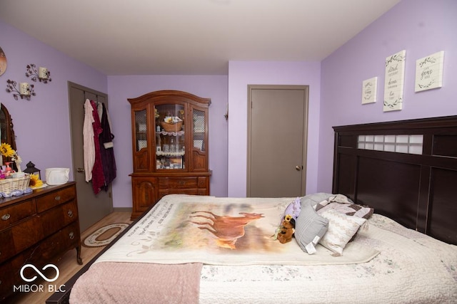 6190 E County Road 800 N, North Vernon, IN 47265 - bedroom with wood finished floors