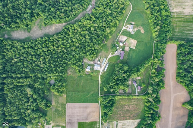 6190 E County Road 800 N, North Vernon, IN 47265 - aerial view of property's location