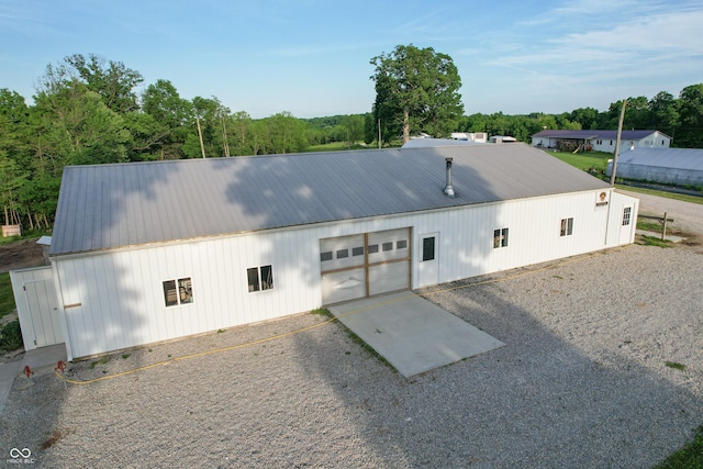 6190 E County Road 800 N, North Vernon, IN 47265 - view of pole building with driveway
