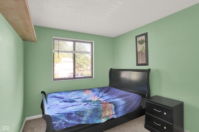 7915 Broadview Dr, Indianapolis, IN 46227 - carpeted bedroom featuring baseboards and a textured ceiling