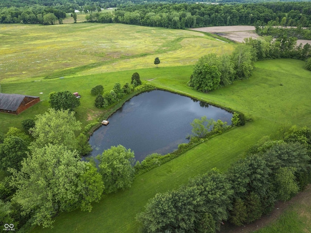 10484 N County Road 750 W, Freetown, IN 47235 - aerial view of sparsely populated area featuring a large body of water