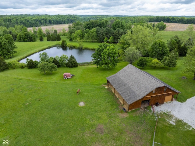 10484 N County Road 750 W, Freetown, IN 47235 - bird's eye view of a large body of water