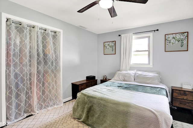 356 Daugherty St, Columbus, IN 47201 - bedroom with ceiling fan