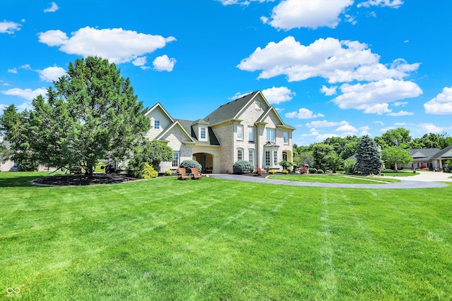 3398 Nottinghill Blvd, Plainfield, IN 46168 - view of front of property featuring a front yard
