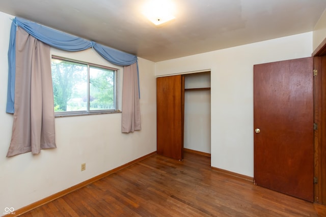 6498 N County Road 475 E, Pittsboro, IN 46167 - unfurnished bedroom featuring wood finished floors and baseboards