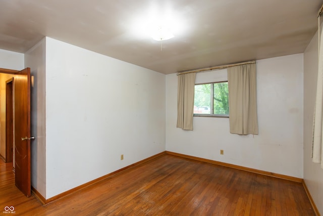 6498 N County Road 475 E, Pittsboro, IN 46167 - spare room with hardwood / wood-style flooring and baseboards