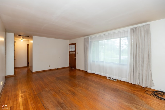 6498 N County Road 475 E, Pittsboro, IN 46167 - empty room featuring wood-type flooring and baseboards