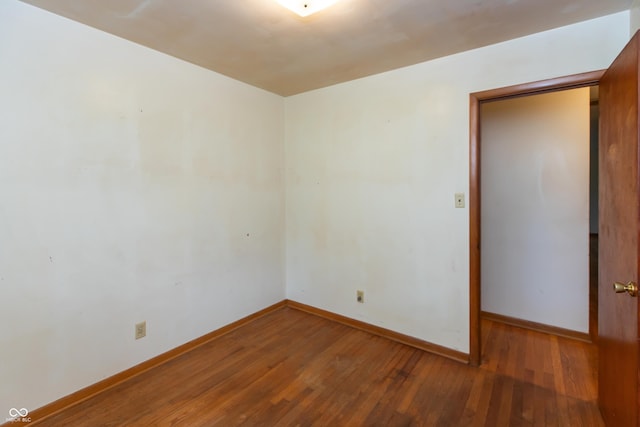 6498 N County Road 475 E, Pittsboro, IN 46167 - empty room featuring hardwood / wood-style floors and baseboards