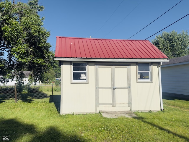 3385 W Commerce St, Vallonia, IN 47281 - view of shed