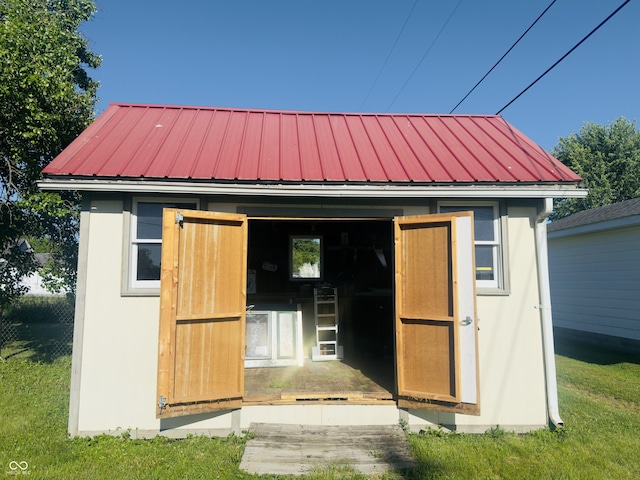 3385 W Commerce St, Vallonia, IN 47281 - view of shed