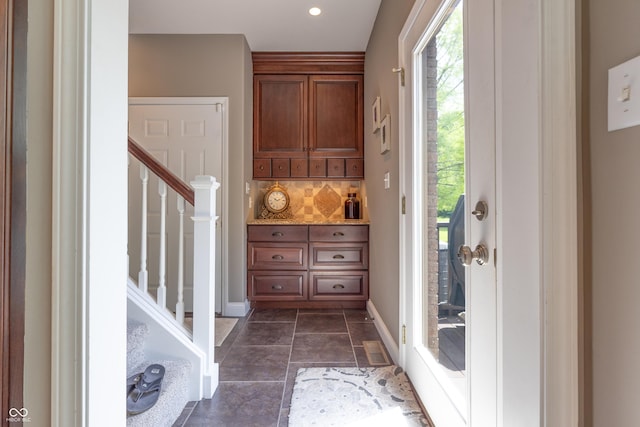 876 Box Turtle Ct, Columbus, IN 47201 - entrance foyer with stairs and baseboards