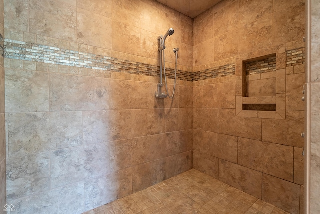 876 Box Turtle Ct, Columbus, IN 47201 - bathroom with a tile shower