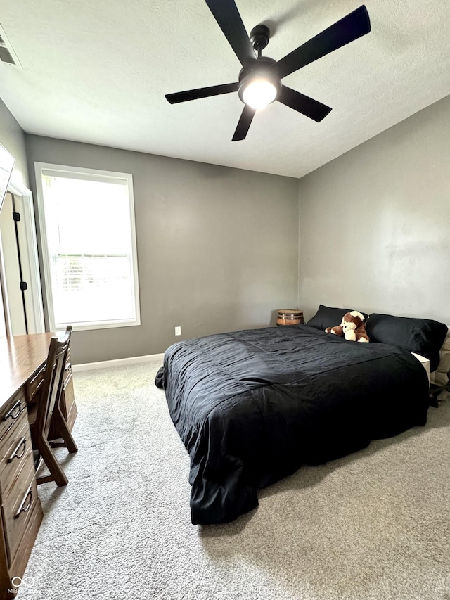 252 Patriots Lndg, Fillmore, IN 46128 - carpeted bedroom with baseboards and ceiling fan
