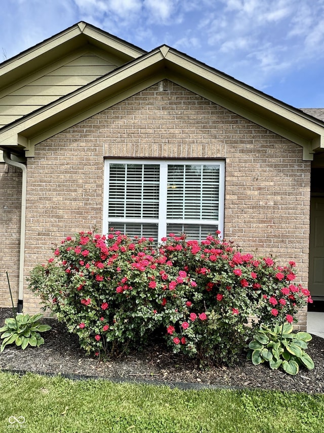 252 Patriots Lndg, Fillmore, IN 46128 - view of home's exterior with brick siding