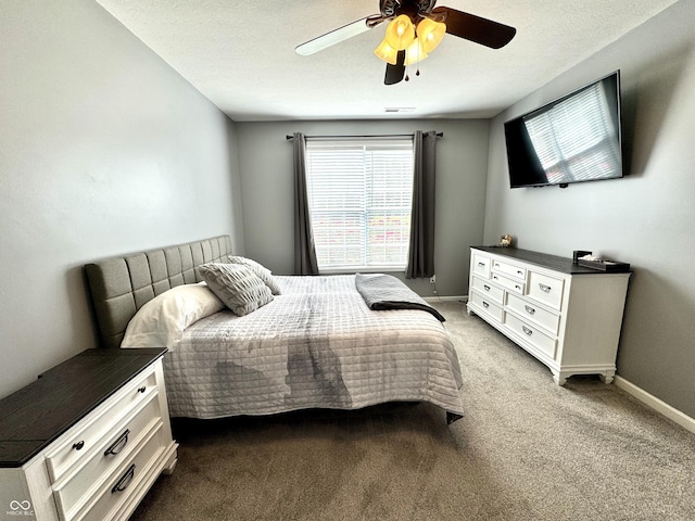 252 Patriots Lndg, Fillmore, IN 46128 - bedroom with carpet, a ceiling fan, and baseboards