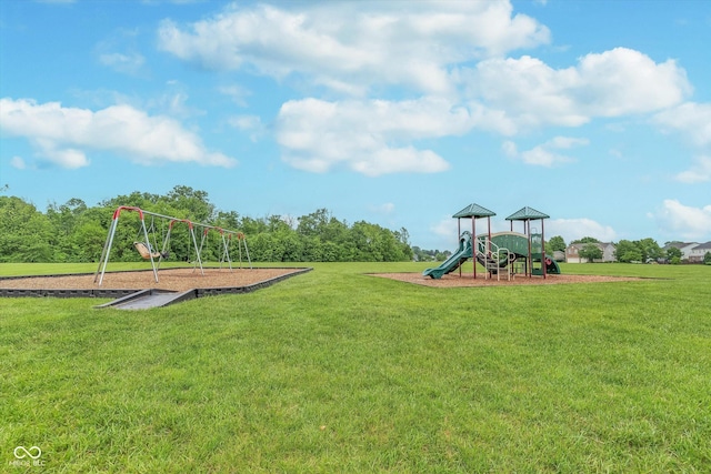 16071 Prince Ct, Noblesville, IN 46062 - community jungle gym with a yard