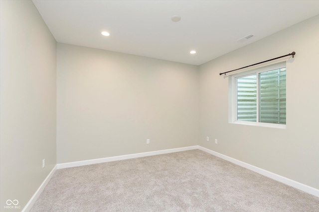 16071 Prince Ct, Noblesville, IN 46062 - carpeted empty room featuring baseboards and recessed lighting
