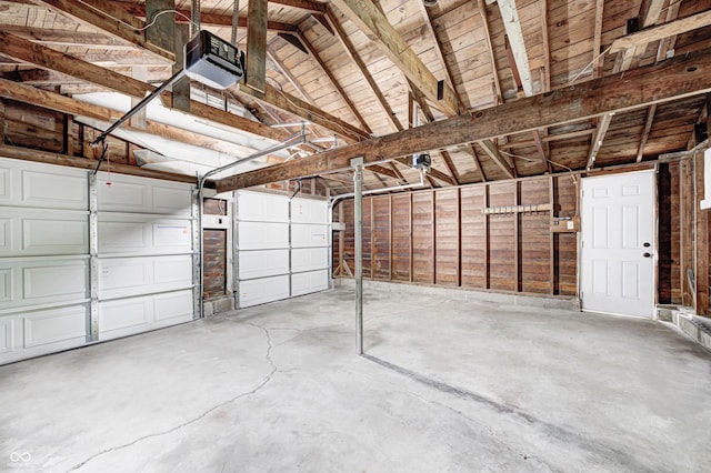 4621 E 17th St, Indianapolis, IN 46218 - garage with a garage door opener