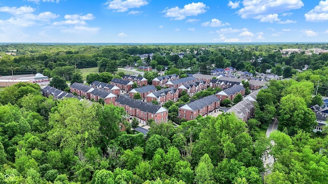 73 11th St NW, Carmel, IN 46032 - bird's eye view of a heavily wooded area