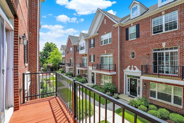 73 11th St NW, Carmel, IN 46032 - balcony featuring a residential view
